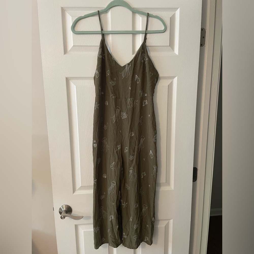 Honey Punch embroidered jumpsuit